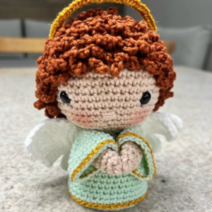 Anjo em Tricô
